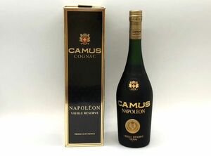 【未開栓】CAMUS カミュ ナポレオン ヴィエイユリザーブ ブランデー コニャック 700ml 推定40％ 箱付き