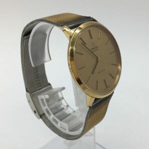 1円～ OMEGA オメガ De Ville デビル 191.0044 cal.1330 クォーツ式 腕時計 メンズ ゴールド 二針 動作未確認の画像3