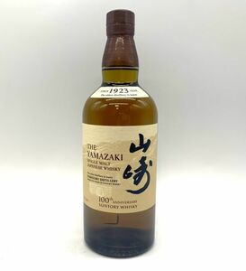 【未開栓】サントリー SUNTORY シングルモルト ウイスキー 山崎 100th ANNIVERSARY 記念ラベル 700ml 43% お酒 ウイスキー