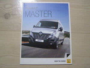 2015 year Renault Master FI* Finland version catalog Brochure