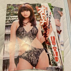 鎌田奈津美　切り抜き 10P 