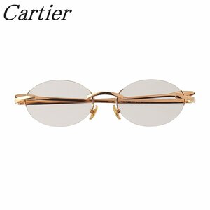[1 иен старт ] Cartier очки 750YG diamond имеется 30.3g раз ввод очки Cartier[17019]