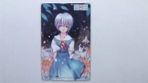 [ telephone card ] Neon Genesis Evangelion unused . wave rearing plan (W I N version ) Ayanami Rei 