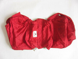 USA производства /WILDERNESS TRAVELER/ боковая сумка / мотоцикл сумка / красный серия / нейлон / задний сумка /D128-61-1058
