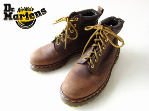 美品 英国製 ドクターマーチン 6ホール ブーツ 茶系 UK5 レディース23.5cm～24cm Dr.Martens 靴 d139-32-0125X