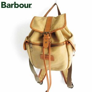 Barbour Bab a- Mini рюкзак tsu il ткань × кожа TAN D147-61-0004ZV