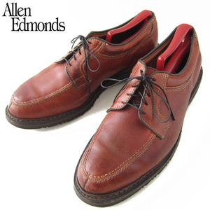 USA製 アレンエドモンズ Wilbert Uチップ シューズ 茶系 10D 28cm Allen Edmonds 定価8万円 高級品 d141-32-0030ZV