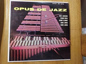 ■ＧＷでくつろぎ、家ではＬＰのJAZZを楽しめる盤SAVOY「ＯＰＵＳ ＤＥ ＪＡＺＺ」ＭＧ-１２０３６■RVG刻キズ無し