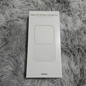 【新品未使用】Galaxy Super Fast Wireless Charger Duo 