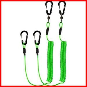 * green two piece * T02. hand rope 2mm wire built-in spiral code green 2 piece set 