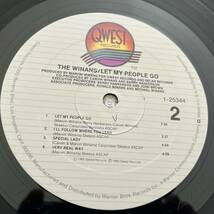 【US盤/Vinyl/12''/Qwest Records/1-25344/85年盤/with Inner】The Winans / Let My People Go ......................... //Gospel,Soul//_画像6