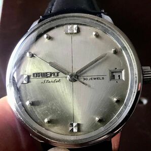 オリエント スターレット Orient 30石 自動巻き デイト アンティーク メンズ 腕時計 アンティークウォッチ ビンテージ