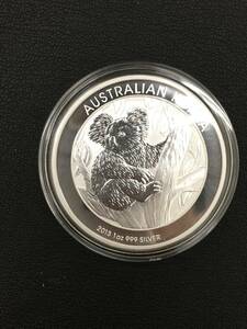 10697 AUSTRALIAN KOALA 2013 999 銀貨1オンス 経年保管品