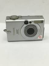 10752 Canon キャノン IXY DIGITAL 400 コンパクトデジタルカメラ 本体のみ 経年保管品 中古品 動作未確認_画像1