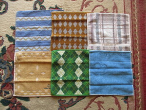 towel handkerchie 6 pieces set 