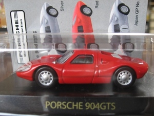  Kyosho thanks Porsche 1 904GTS* красный 