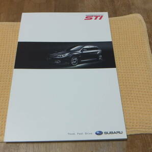 F64 SUBARU GRB インプレッサ WRX STI カタログ 平成19年11月 送料360円 の画像1