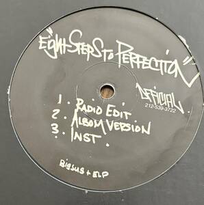 Company Flow Eight Steps To Perfection / Vital Nerve レコード　ヒップホップ　アングラ　dj koco el-p Official Recordings