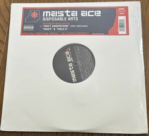 未開封！　Masta Ace Disposable Arts レコード　2LP JCOR Entertainment 422860948-1 hip hop ヒップホップ