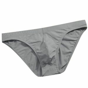 128-356-6 size L men's full back Brief ice silk .. not put on footwear feeling 0.... sport good-looking * underwear pants 3