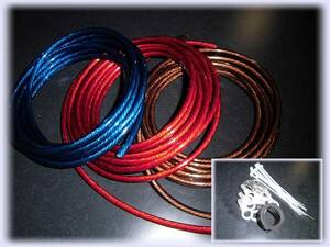  with special favor DIY for non cut earthing kit blue red black is possible to choose TB half-price 