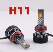 LEDヘッドライト LEDフォグランプ H8/H9/H11/H16 2灯合計実測値 12600LM キャンセラー内蔵 ハイパワー55W バルブ ホワイト 2個セット_画像2