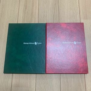 ストックブック　テージーSB-20 Stamp Album Type スタンプアルバム Bタイプ A5 台紙8枚5段　2冊まとめ　