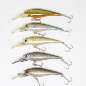 ラッキークラフト ベビーシャッド 50SP 5個セット LUCKY CRAFT BABY SHAD 美品 送料無料（Aセット）の画像1