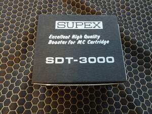 SUPEX SDT-3000　低インピーダンスMCカートリッジ用昇圧トランス