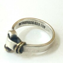 TIFFANY&Co ティファニー 1837/フック&アイ シルバー 925刻印 リング 指輪 2点！_画像8
