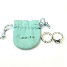 TIFFANY&Co ティファニー 1837/フック&アイ シルバー 925刻印 リング 指輪 2点！_画像1