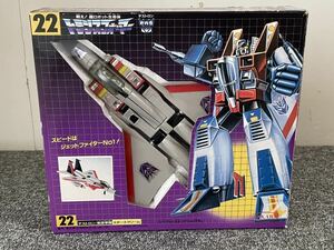  トランスフォーマー G1 22 スタ一スクリ一ム STARSCREAM TAKARA 