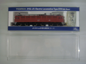 中古 現状品 TOMIX 2152 JR EF81 300形 電気機関車 ローズ Nゲージ