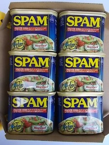 スパムポーク（うす塩）/SPAM ６缶