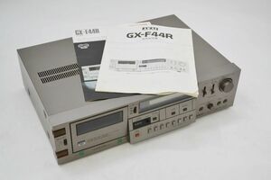 (814L 0530Y3)1 jpy ~ AKAI Akai stereo cassette deck GX-F44R audio sound equipment instructions attaching [ electrification only verification settled ]