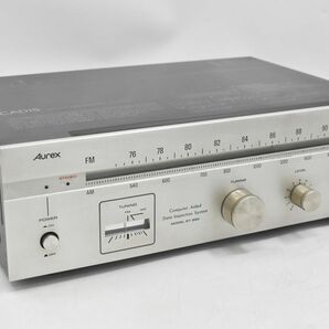 (782P 0502T1)1円～ Aurex オーレックス (東芝) STEREO TUNER ステレオチューナー ST-220 ラジオチューナー【ジャンク品】の画像1