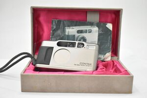 (783S 0506S15) １円～ 京セラ CONTAX T２ コンパクトカメラ フィルムカメラ レトロ アンティーク 【ジャンク品】