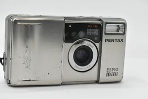 (806S 0520S8) １円～ PENTAX ペンタックス ESPIO mini コンパクトフィルムカメラ カメラ 撮影機器 レトロ 【ジャンク品】