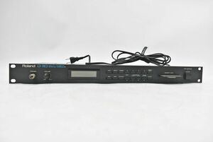 (806M 0520S1) 1 jpy ~ Roland Roland D-110 sound module sound equipment antique retro [ electrification has confirmed ]