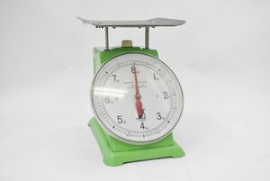 (807M 0522S8) 1 иен ~sinwa измерение 8kg сверху тарелка автоматика весы измерение retro [ рабочее состояние подтверждено ]