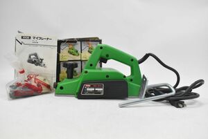 (807M 0522S2) １円～ RYOBI リョービ ML-84 マイプレーナー 電気カンナ 鉋 かんな 電動工具 大工道具 DIY 【通電確認済み】