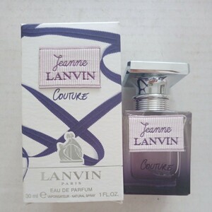 LANVIN ジャンヌ ランバン クチュール EDPSP 30ml 香水 フレグランス JEANNE LANVIN COUTURE　未使用品