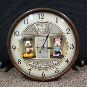 ディズニータイム　からくり時計FW527B　ミッキーマウス&フレンズ　セイコー　SEIKO　ウォールクロック　壁掛け時計　中古品