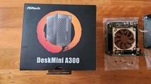 Asrock Desk Mini A300　ノクチュアCPUクーラー、RYZEN5 3400G、32GBメモリーつき。_画像4