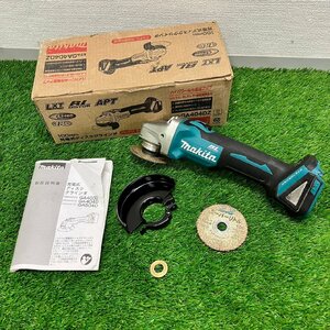 【中古品】『5-100』マキタmakita 充電式ディスクグラインダ GA404D 100mm スーパーリトル