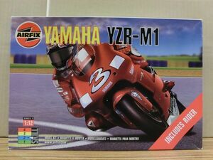 #i29[.100] AIRFIX 1/12 SERIES7 Yamaha YAMAHA YZR-M1 rider INCLUDES RIDER bike plastic model not yet constructed 