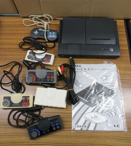 #w15【梱80】NEC PCEngine Duo PI-TG8 本体 コントローラー まとめ ジャンク