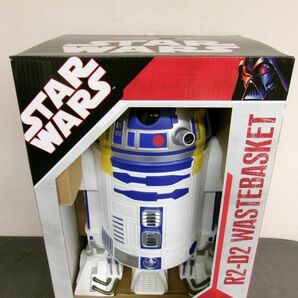 #s21【梱160】ハートアートコレクション スター・ウォーズ R2-D2 WASTEBASKET ゴミ箱の画像1