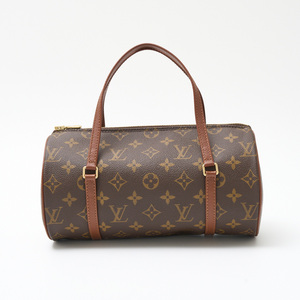 LOUIS VUITTON ルイヴィトン パピヨン 26 旧型 M51366 ハンドバッグ モノグラム・キャンバス×レザー ブラウン×ゴールド レディース