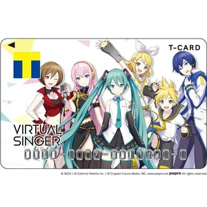 バーチャル・シンガー プロジェクトセカイ プロセカ 初音ミク Tカード Vポイントカード 新品未開封 未登録